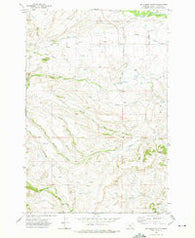 Battleship Butte Montana Historical topographic map, 1:24000 scale, 7.5 X 7.5 Minute, Year 1972