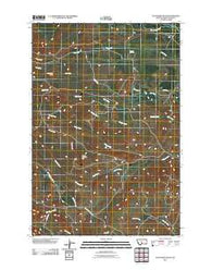 Battleship Butte Montana Historical topographic map, 1:24000 scale, 7.5 X 7.5 Minute, Year 2011