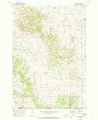 Bay Horse Montana Historical topographic map, 1:24000 scale, 7.5 X 7.5 Minute, Year 1970