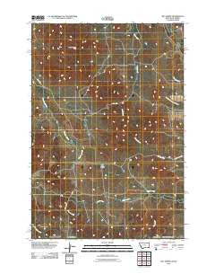 Bay Horse Montana Historical topographic map, 1:24000 scale, 7.5 X 7.5 Minute, Year 2011