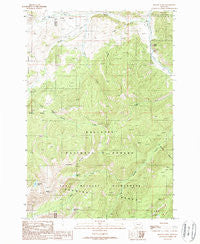 Beacon Point Montana Historical topographic map, 1:24000 scale, 7.5 X 7.5 Minute, Year 1988