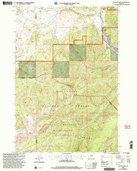 Beacon Point Montana Historical topographic map, 1:24000 scale, 7.5 X 7.5 Minute, Year 2000