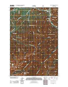 Beacon Point Montana Historical topographic map, 1:24000 scale, 7.5 X 7.5 Minute, Year 2011