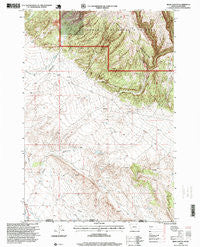 Bear Canyon Montana Historical topographic map, 1:24000 scale, 7.5 X 7.5 Minute, Year 1996