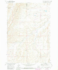 Bear Coulee Montana Historical topographic map, 1:24000 scale, 7.5 X 7.5 Minute, Year 1968