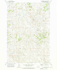 Bear Creek School Montana Historical topographic map, 1:24000 scale, 7.5 X 7.5 Minute, Year 1972