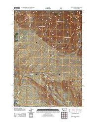 Bear Canyon Montana Historical topographic map, 1:24000 scale, 7.5 X 7.5 Minute, Year 2011