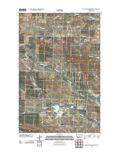 Bear Creek Reservoir Montana Historical topographic map, 1:24000 scale, 7.5 X 7.5 Minute, Year 2011