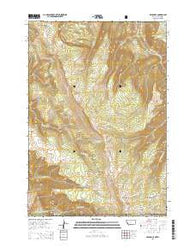 Bear Hole Montana Current topographic map, 1:24000 scale, 7.5 X 7.5 Minute, Year 2014