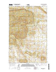 Bear Mountain Montana Current topographic map, 1:24000 scale, 7.5 X 7.5 Minute, Year 2014