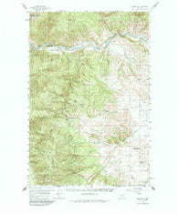 Bearmouth Montana Historical topographic map, 1:62500 scale, 15 X 15 Minute, Year 1959