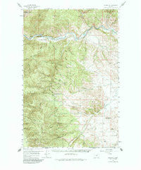 Bearmouth Montana Historical topographic map, 1:62500 scale, 15 X 15 Minute, Year 1959