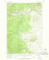 Bearmouth Montana Historical topographic map, 1:62500 scale, 15 X 15 Minute, Year 1959