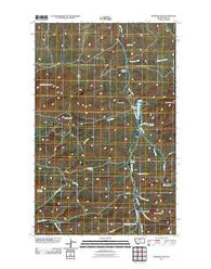 Bearpaw Lake Montana Historical topographic map, 1:24000 scale, 7.5 X 7.5 Minute, Year 2011