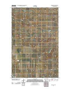 Bears Nest Montana Historical topographic map, 1:24000 scale, 7.5 X 7.5 Minute, Year 2011