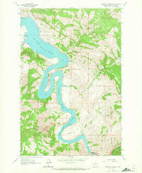 Beartooth Mountain Montana Historical topographic map, 1:24000 scale, 7.5 X 7.5 Minute, Year 1962