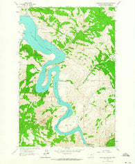 Beartooth Mountain Montana Historical topographic map, 1:24000 scale, 7.5 X 7.5 Minute, Year 1962