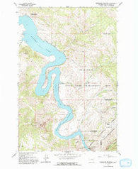 Beartooth Mountain Montana Historical topographic map, 1:24000 scale, 7.5 X 7.5 Minute, Year 1962