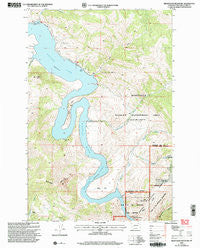 Beartooth Mountain Montana Historical topographic map, 1:24000 scale, 7.5 X 7.5 Minute, Year 2001