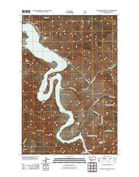 Beartooth Mountain Montana Historical topographic map, 1:24000 scale, 7.5 X 7.5 Minute, Year 2011