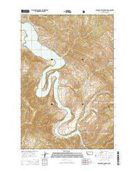 Beartooth Mountain Montana Current topographic map, 1:24000 scale, 7.5 X 7.5 Minute, Year 2014