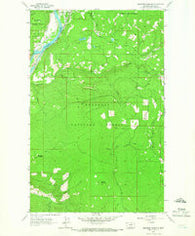 Beartrap Mountain Montana Historical topographic map, 1:24000 scale, 7.5 X 7.5 Minute, Year 1963