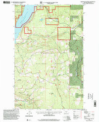Beartrap Mountain Montana Historical topographic map, 1:24000 scale, 7.5 X 7.5 Minute, Year 1997