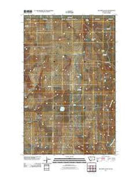 Beaupre Coulee Montana Historical topographic map, 1:24000 scale, 7.5 X 7.5 Minute, Year 2011