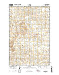 Beauty Creek Montana Current topographic map, 1:24000 scale, 7.5 X 7.5 Minute, Year 2014