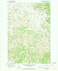 Beaver Creek School Montana Historical topographic map, 1:24000 scale, 7.5 X 7.5 Minute, Year 1966