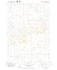 Beaver Flats North Montana Historical topographic map, 1:24000 scale, 7.5 X 7.5 Minute, Year 1979