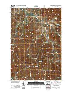 Beaver Creek School Montana Historical topographic map, 1:24000 scale, 7.5 X 7.5 Minute, Year 2011