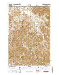 Beaver Creek School Montana Current topographic map, 1:24000 scale, 7.5 X 7.5 Minute, Year 2014