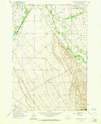 Beaverhead Rock NE Montana Historical topographic map, 1:24000 scale, 7.5 X 7.5 Minute, Year 1962