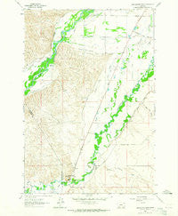 Beaverhead Rock Montana Historical topographic map, 1:24000 scale, 7.5 X 7.5 Minute, Year 1962
