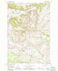 Beehive Montana Historical topographic map, 1:24000 scale, 7.5 X 7.5 Minute, Year 1956