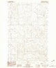 Beery Reservoir Montana Historical topographic map, 1:24000 scale, 7.5 X 7.5 Minute, Year 1983