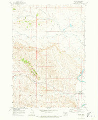 Belfry Montana Historical topographic map, 1:24000 scale, 7.5 X 7.5 Minute, Year 1969