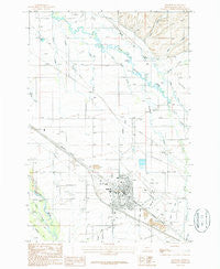 Belgrade Montana Historical topographic map, 1:24000 scale, 7.5 X 7.5 Minute, Year 1987