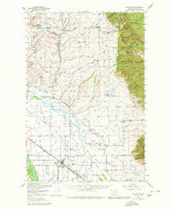 Belgrade Montana Historical topographic map, 1:62500 scale, 15 X 15 Minute, Year 1950