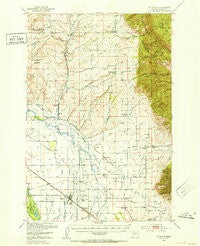 Belgrade Montana Historical topographic map, 1:62500 scale, 15 X 15 Minute, Year 1950