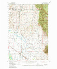 Belgrade Montana Historical topographic map, 1:62500 scale, 15 X 15 Minute, Year 1950