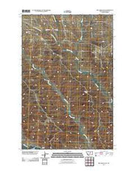 Bell Ridge East Montana Historical topographic map, 1:24000 scale, 7.5 X 7.5 Minute, Year 2011