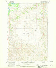 Belle Prairie Montana Historical topographic map, 1:24000 scale, 7.5 X 7.5 Minute, Year 1967