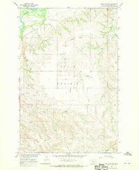 Belle Prairie Montana Historical topographic map, 1:24000 scale, 7.5 X 7.5 Minute, Year 1967
