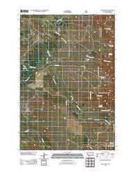 Belltower Montana Historical topographic map, 1:24000 scale, 7.5 X 7.5 Minute, Year 2011