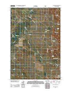 Belltower Montana Historical topographic map, 1:24000 scale, 7.5 X 7.5 Minute, Year 2011