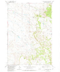 Belltower Butte Montana Historical topographic map, 1:24000 scale, 7.5 X 7.5 Minute, Year 1980