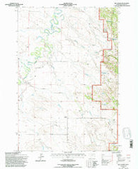Belltower Montana Historical topographic map, 1:24000 scale, 7.5 X 7.5 Minute, Year 1993