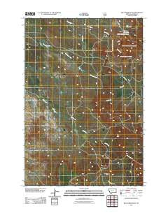 Belltower Butte Montana Historical topographic map, 1:24000 scale, 7.5 X 7.5 Minute, Year 2011